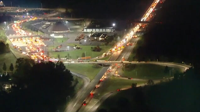 Traffic Northeast Extension Pennsylvania Turnpike Quakertown interchange pedestrian crash